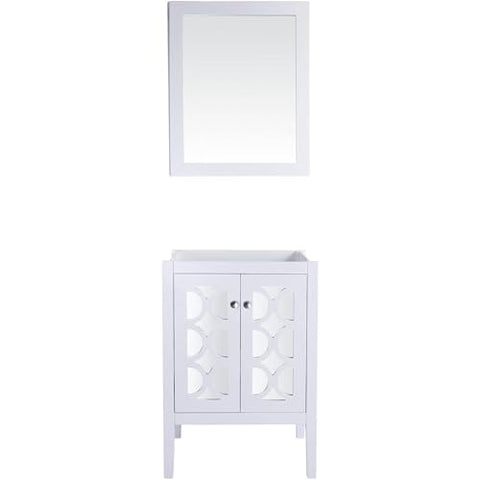 Oakestry Mediterraneo Contemporary Bathroom Vanity Cabinet with Soft-Close Doors & Hidden Dovetail Drawer, Solid Oak Wood (Sink Not Included)