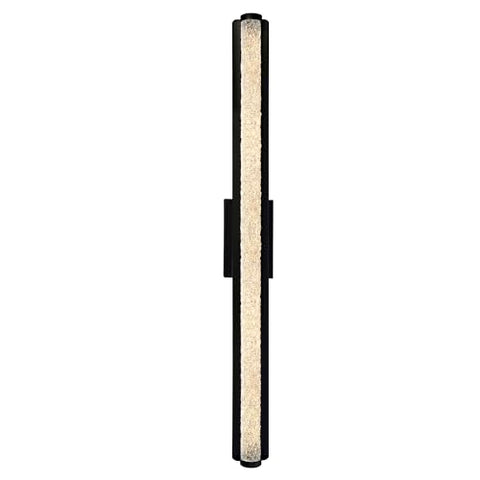 CWI Lighting Fiji Integrated LED Black Outdoor Wall Light