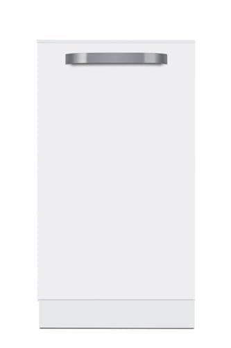 Summit Appliance DW183WADA 18 Inch Wide Built-In Dishwasher, ADA Compliant - White; 8 Wash Programs; Water Cutoff Warning ; Ultra Quiet Performance; Energy Star Certified