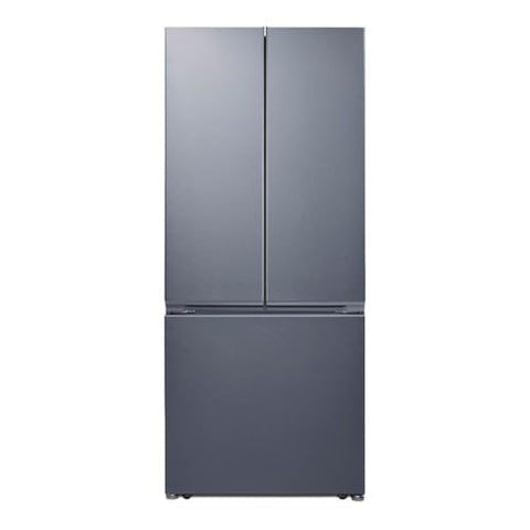 Summit 30" French Door Refrigerator, 16.1 cu.ft Capacity Refrigerator-Freezer, Bottom Mount Freezer, Freezer with Ice Maker, Energy Star, Stainless Steel- FDRD175SSIM