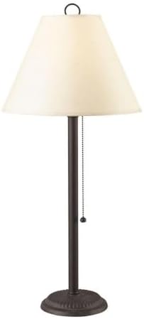Cal Lighting CALBO-904TB-OW Traditional One Table Lamp Lighting Accessories,Black