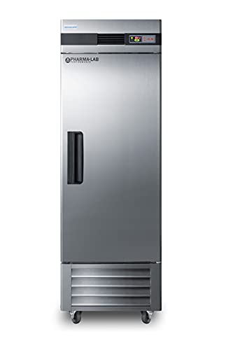 ACCUCOLD 23 cu.ft. Medical Refrigerator, 28” Wide, Vaccine Refrigerator, Stainless Steel- ARS23ML