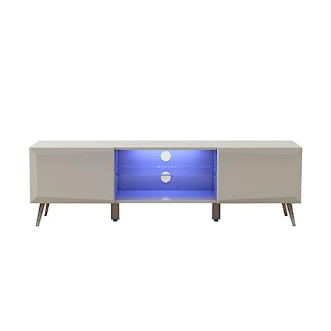 Anderson Teak Altus 59" TV Stand, Large, Grey