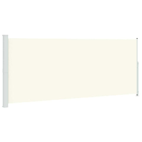 vidaXL Side Awning Cream and Gray