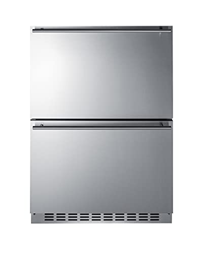 Built-in under-counter drawer refrigerator-freezer