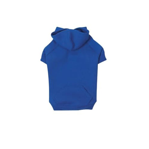 Zack & Zoey Basic Hoodie for Dogs, 20" Large, Nautical Blue