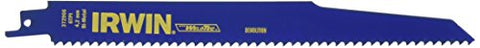 IRWIN Tools Demolition Reciprocating Saw Blade, 9-Inch, 6 TPI (372966)