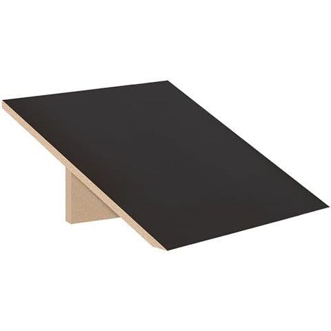 Salsbury Industries Sloping Hood - for 18 Inches Wide - 24 Inch Deep Designer Wood Locker - 1 Wide - Black