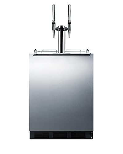 Summit 24" Undercounter Built in Kegerator, ADA-Compliant, *Panel - Ready SBC58BLBIADANKIF *Panel is not Included