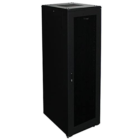 Wavenet 3013-N 40 in. 42U Standing Server Cabinet Black
