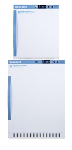 ACCUCOLD 24" Medical Performance Series All-Refrigerator/All-Freezer Combination (LHD, Solid Door)