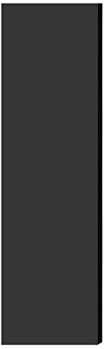 Salsbury Industries 22243BLK Double End Side Panel for 18-Inch Deep Extra Wide Designer Wood Locker without Sloping Hood, Black