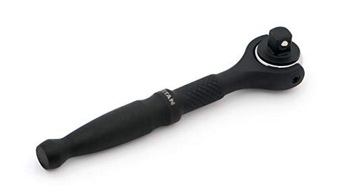 Titan 11313 1/4-Inch Drive x 4-Inch Micro 90-Tooth Swivel Head Ratchet