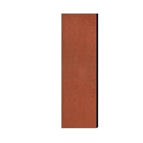 Salsbury Industries Double End Side Panel - for 5 Feet High - 18 Inch Deep Designer Wood Locker - Without Sloping Hood - Cherry