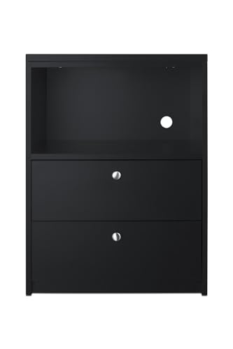 Summit Appliance CWR2ADA Refrigerator Cabinet, Black; ADA Compliant Height; for 18-20" Wide Appliances; Open Rear; 32.25" H x 20" W Opening; 4 Leveling Legs; Ships Fully Assembled