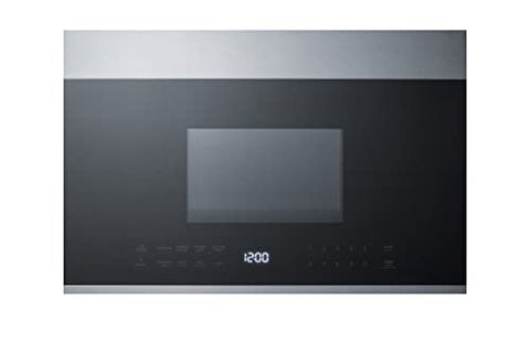24 in. 1.34 CU. FT. Over The Range Microwave in Stainless Steel