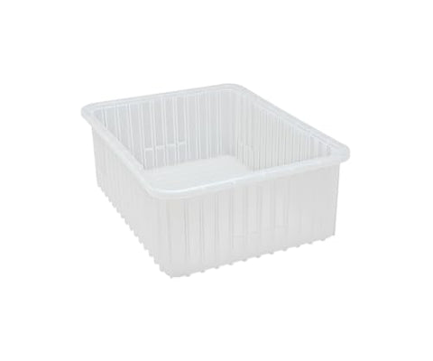 Quantum Storage DG93080 Dividable Grid Heavy Duty Part Organizer Bins - 22-1/2" x 17-1/2" x 8" - 3 Pack