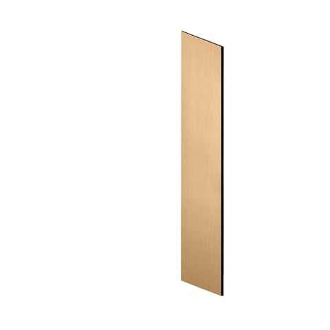Salsbury Industries Side Panel - for 5 Feet High - 21 Inch Deep Designer Wood Locker - with Sloping Hood - Maple