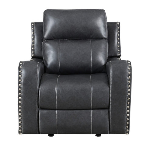 Glider Recliner Dark Grey