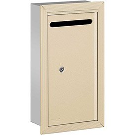 Letter Box (Includes Commercial Lock) - Slim - Recessed Mounted - Sandstone - Private Access