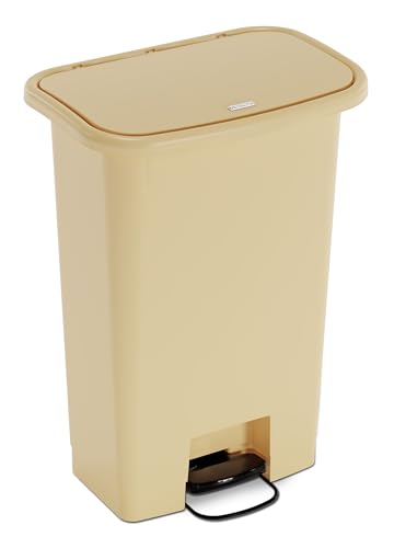 Detecto, WM-24BEG, Waste Mate Plastic Waste Receptacle, 24 Gallon, Beige