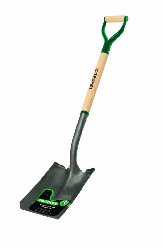 Truper 31187 Tru Tough Square Point Shovel, D-Handle, 30-Inch