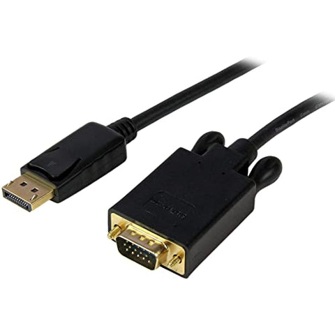 StarTech.com 3 in 1 DisplayPort Multi Video Adapter Converter - 1080p DP Laptop to HDMI VGA or DVI Monitor or Projector Display (DP2VGDVHD),VGA / DVI / HDMI (Black)
