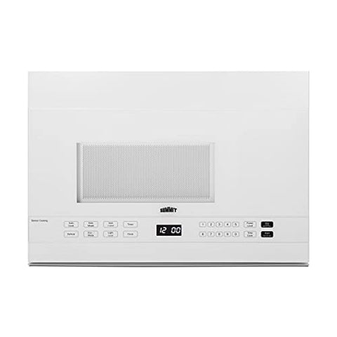 Summit 24” Over the Range Microwave, 1.4 cu.ft. Capacity, Under Cabinet Ventilation, White- MHOTR241W