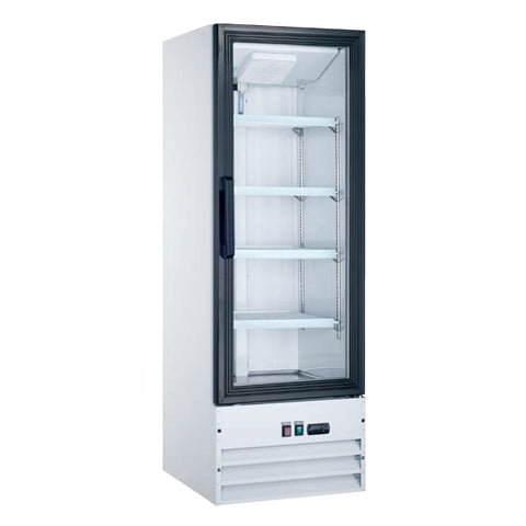 Omcan SINGLE GLASS DOOR DISPLAY REFRIGERATOR 22" 50033