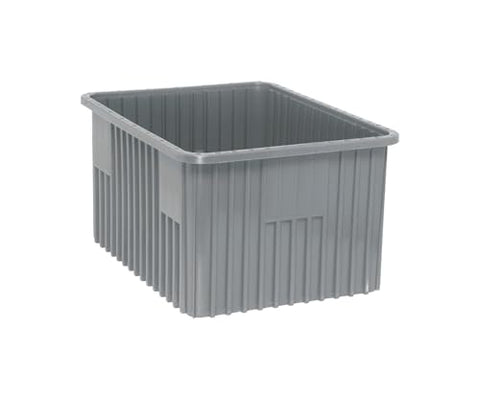 Quantum Storage Systems DG93120RD Dividable Grid Heavy Duty Part Organizer Red Bins 23" L x 18" W x 12" H 3 Pack