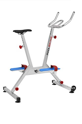 POOLBIKING ONE Aquatic Bike for Pool Fitness, Rehabilitation and Weight Loss, Adjustable Height