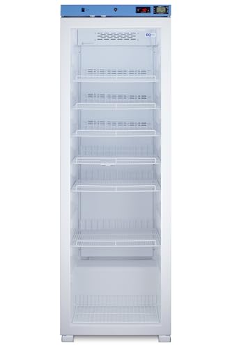 EQTemp 15.53 cu.ft Vaccine Refrigerator, NSF/ANSI 456 Certified, Medical Storage, Upright Glass Door- ACR1602GNSF456