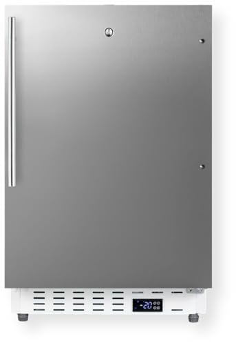 Accucold 20” Freezer, 2.47 cu.ft. Capacity, Undercounter, Built-in, ADA Compliant, -25°C Storage, Stainless Steel - ADA305AFSSHV