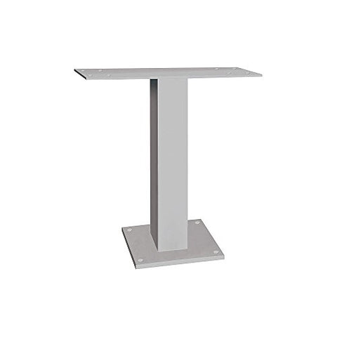 Salsbury Industries Pedestal for 6 and 7 Door Surface Mounted Cell Phone Lockers, Aluminum