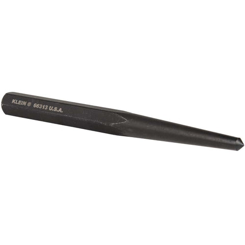 Klein Tools 66313 1/2-Inch Center Punch, 6-Inch Length, Made in USA