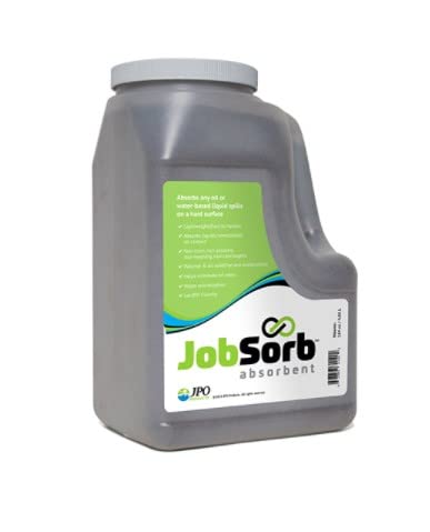 Jobsorb Premium Absorbent, Absorbs any Oil or Water based spill on a hard surface - Shaker Jug