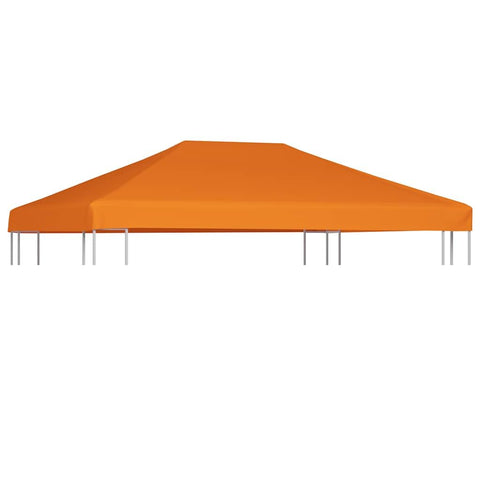 vidaXL Gazebo Top Cover, Canopy Top Replacement, Sunshade for Garden Patio, Outdoor Furniture Accessory, Orange Fabric 4 oz/ft² 13.1'x9.8'