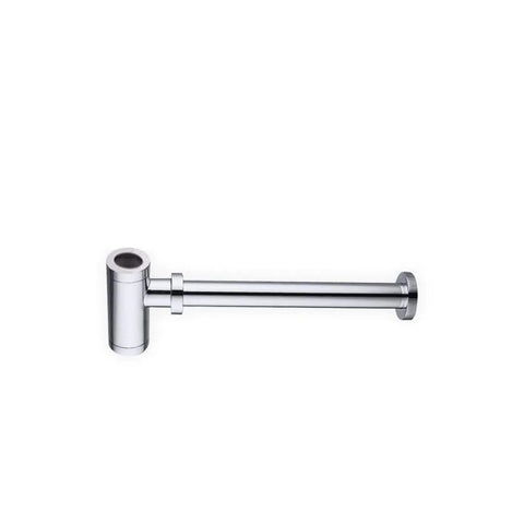 Oakestry Space Saving P-Trap for Bathroom Sink Chrome Finish Easy Install Compact Design Durable Plumbing Trap Leak-proof Sink Drain Bathroom Vanity Sink Plumbing Kit