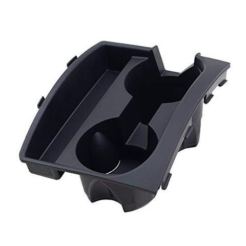 Brock Replacement Front Center Console Cup Holder Drink Insert Liner Compatible with 2006-2007 Commander 2005-2010 Grand Cherokee 5143592AB