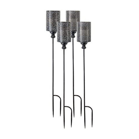 Melrose Modern Home Decorative Garden Stake (Set of 4) 40" H Metal