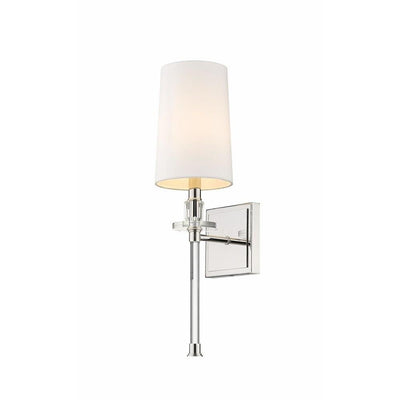 Z-Lite 1 Light Wall Sconce 803-1S-PN