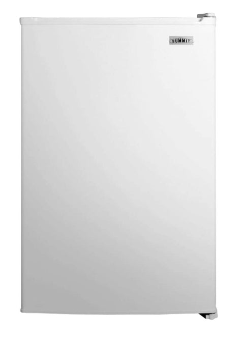 Summit Appliance FS605 22" Wide All-Freezer, White; 5.04 cu.ft Capacity, Manual Defrost, Dial Thermostat, Leveling Legs, 2 Interior Shelves with Built-in Cooling Coils, 3 Door Shelves