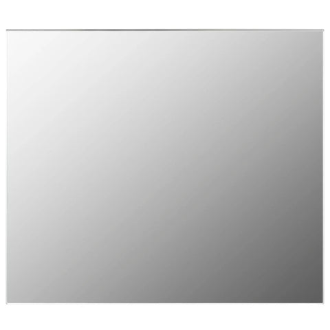 vidaXL Wall Mirror, Bathroom Mirror, Vanity Mirror with Polished Edge, Hanging Mirror for Bedroom Living Room Dressing Room Entryway Hallway, Glass