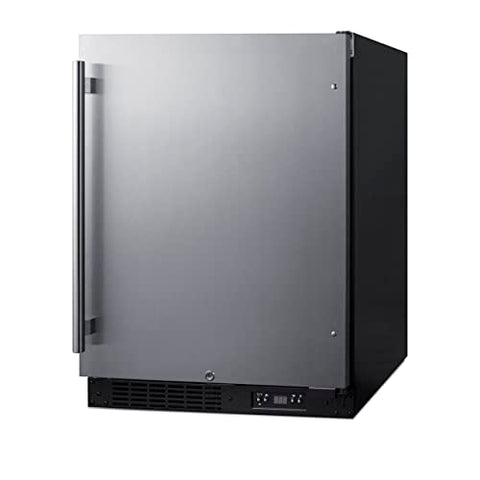 4.0 CU. FT. Upright Frost-Free Freezer in Stainless Steel ADA Compliant