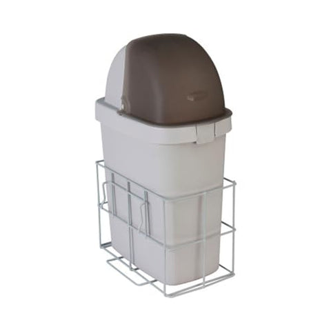 Detecto CARCWB Waste Bin with Accessory Rail for Rescue Cart