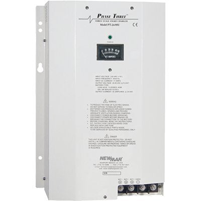 Newmar Batt Chgr, Phase 3, 24V 45A, 3 Bank