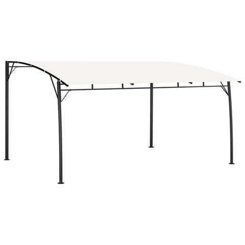 vidaXL Garden Sunshade Awning 157.5"x118.1"x88.6" Cream