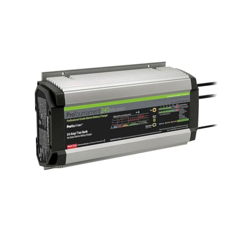 PROMARINER ProTournament Elite 3 240 24 Amp 2-Bank Battery Charger