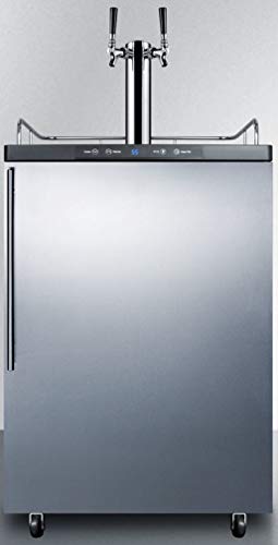 Summit SBC635MSSHVTWIN Wine Dispenser, Stainless-Steel