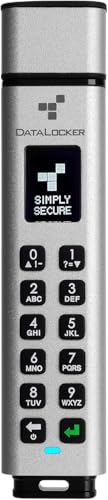 DataLocker Sentry K350 16GB Encrypted USB Flash Drive Keypad, Easy Screen Guided Setup AES 256, TAA Compliant Ruggedized Mil-Std 810-G, IP68 OS Independent, USB-A, FIPS 140-3 Level 3 Pending
